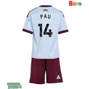 Aston Villa Pau Torres #14 Replika Babytøj Tredje sæt Børn 2026-27 Kortærmet (+ Korte bukser)